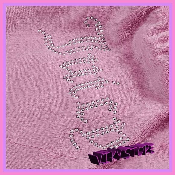 NWT {Juicy Couture} 2 Pieces Lavender Pajama Shirt ans Pants Studded Logo XL NWT - Picture 4 of 6